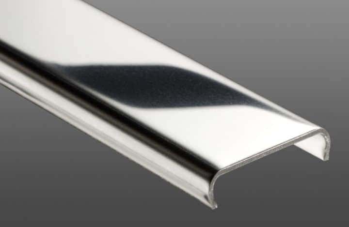 Gepolijst RVS plaatmateriaal