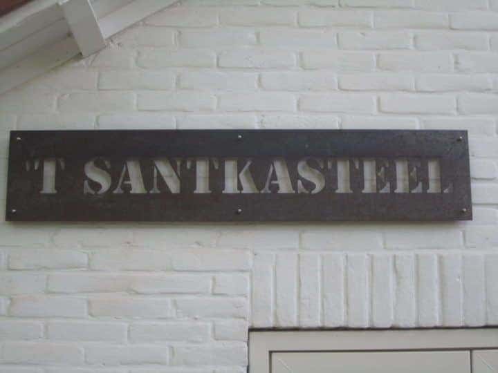 naambord cortenstaal