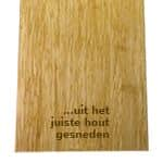 hout lasergraveren serveerplank