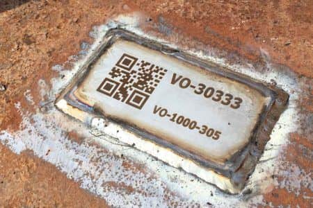 metalen labels