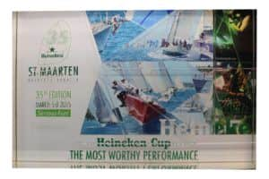 plexiglas awards - HeinekenRegatte