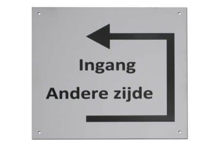 Verwijsbord - kunststof