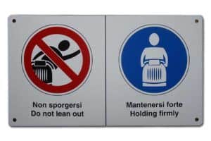 Waarschuwingsbord