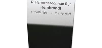 Tijdelijke grafmonumenten en grafmarkering