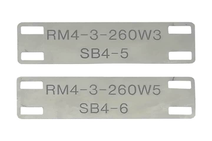 Kabel labels - graveren
