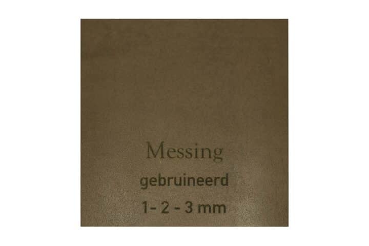 Messing graveren