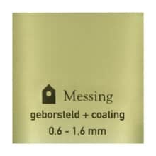 Messing graveren