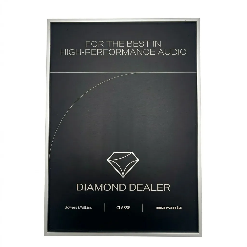 Awards - plaquette - Zwart aluminium - Lasergravure - D&M Europe