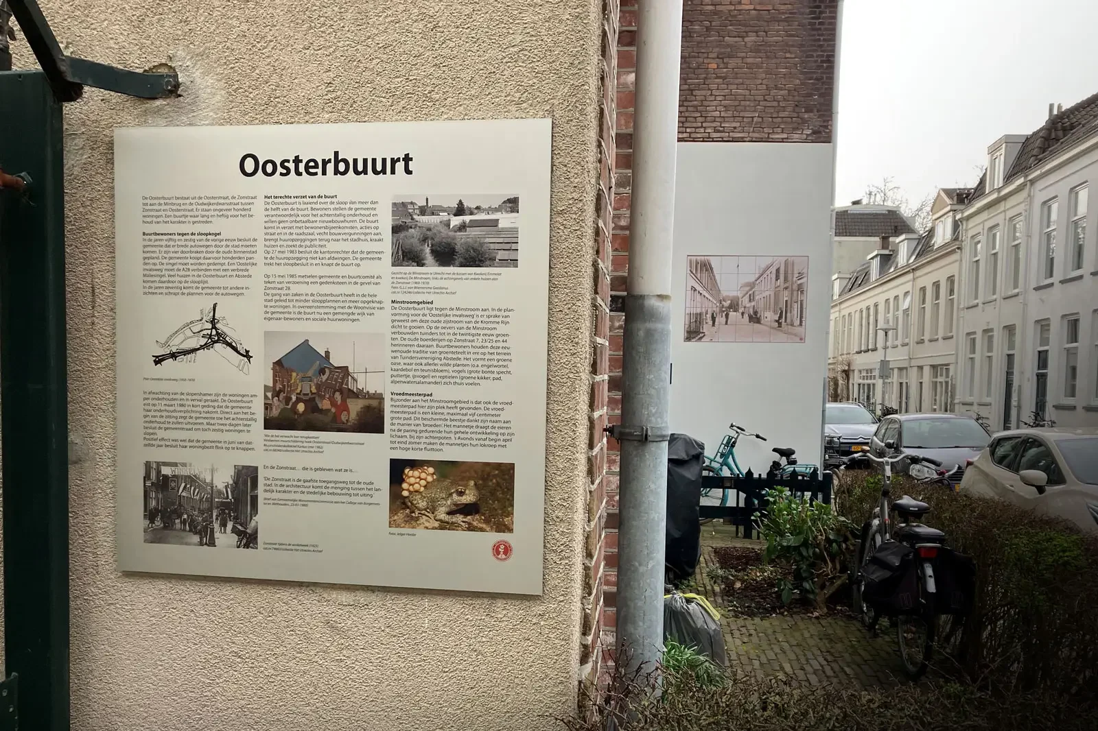 toeristisch Informatiebord, aluminium onderdruk Oosterbuurt_005_BJ_1600x1066